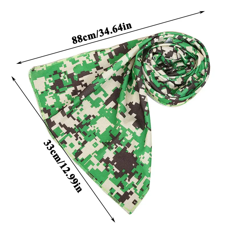 Printed Camouflage Ice Towel Cold Sense Cooling Ice Outdoor Sports Towel Outdoor Sports Yoga Fitness Hand Towel Golf Swim Towel
Printed Camouflage Ice Towel Cold Sense Cooling Ice Outdoor Sports Towel Outdoor Sports Yoga Fitness Hand Towel Golf Swim Towel