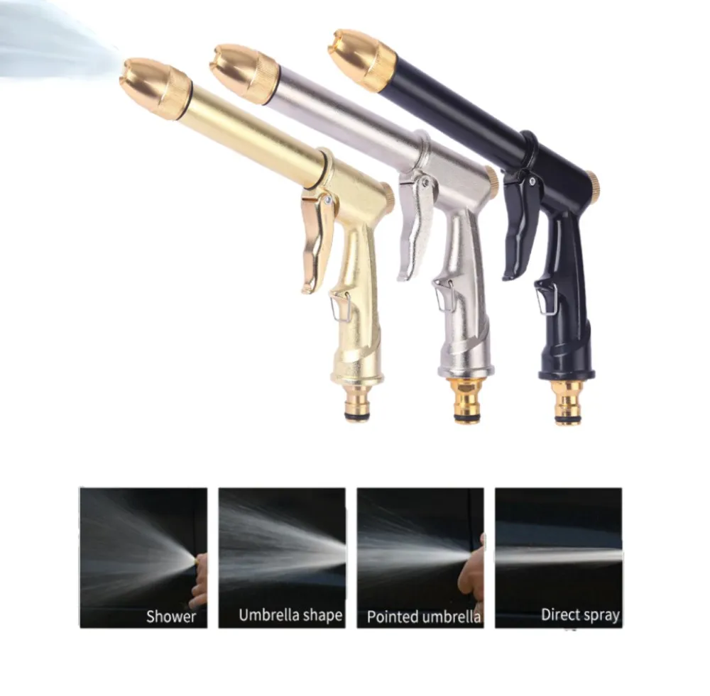 High-pressure Water Gun For Garden irrigation Cleaning Car Wash Machine Garden Watering Hose Nozzle Sprinkler Foam Water Gun
High-pressure Water Gun For Garden irrigation Cleaning Car Wash Machine Garden Watering Hose Nozzle Sprinkler Foam Water Gun