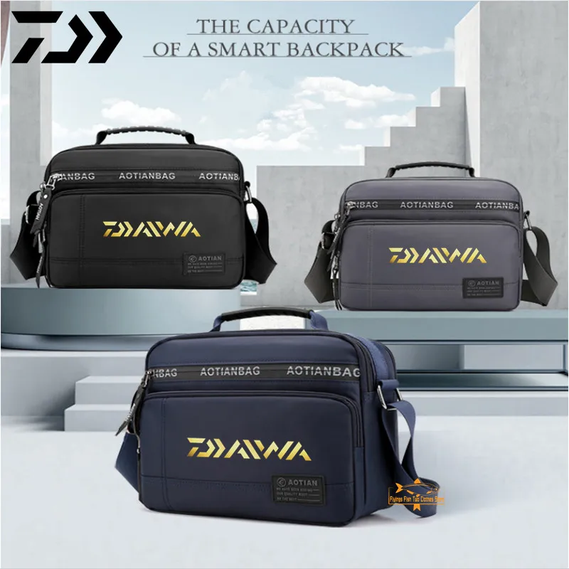2021 Daiwa Fishing Bags Fishing Tackle Bag Water Resistant Oxford Fabric Fishing Storage Bag Crossbody Shoulder Bag Handbag
2021 Daiwa Fishing Bags Fishing Tackle Bag Water Resistant Oxford Fabric Fishing Storage Bag Crossbody Shoulder Bag Handbag
