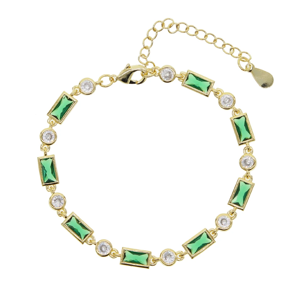 Luxury green red 8mm Cubic Zirconia Tennis Bracelets Iced Out Chain Crystal Wedding Bracelet For Women Gold Color Bracelet
Luxury green red 8mm Cubic Zirconia Tennis Bracelets Iced Out Chain Crystal Wedding Bracelet For Women Gold Color Bracelet