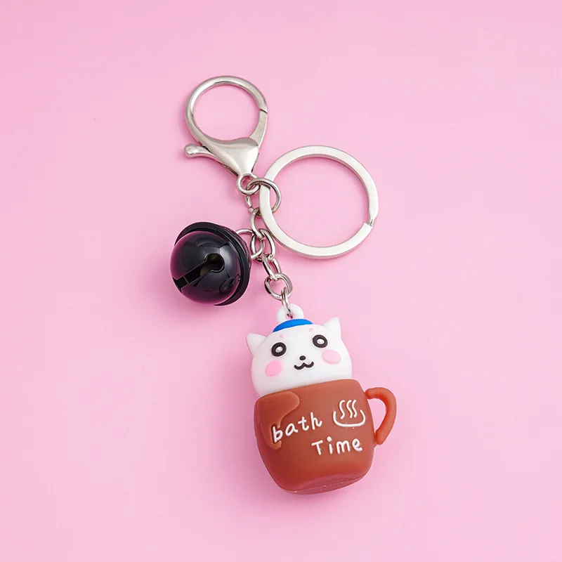 Cute Shy Cat Keychains Chubby Kitten Keyring Trinket Bag Ornament Cartoon Car Keys Chains Fashion Women Jewelry Accessories 
Cute Shy Cat Keychains Chubby Kitten Keyring Trinket Bag Ornament Cartoon Car Keys Chains Fashion Women Jewelry Accessories