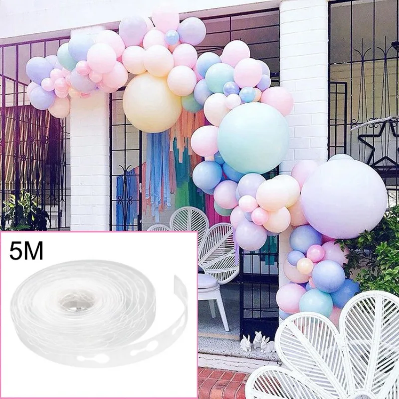 Balloon Accessories 5M Modeling Tool Plastic Balloon Chain Birthday Wedding Party Decoration Ribbon Balloon Clip Seal Chain Arch
Balloon Accessories 5M Modeling Tool Plastic Balloon Chain Birthday Wedding Party Decoration Ribbon Balloon Clip Seal Chain Arch