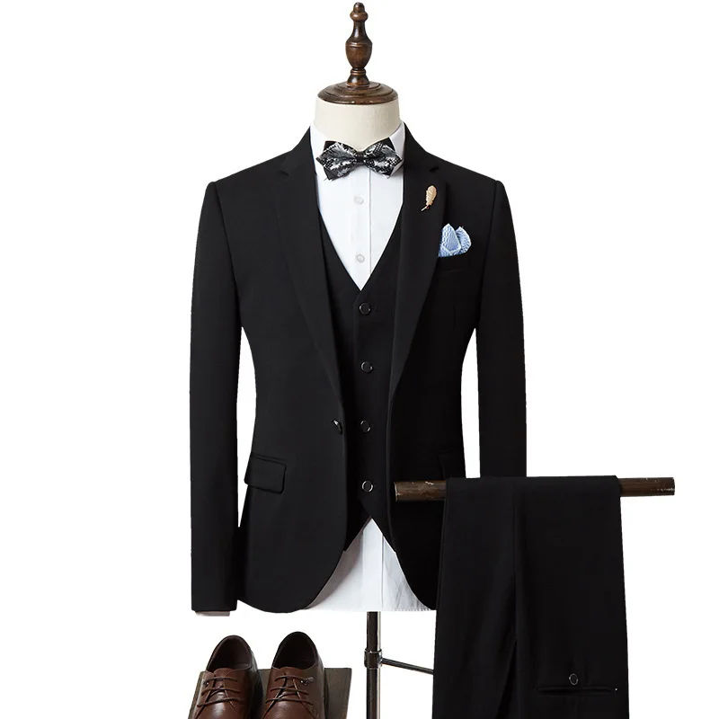 Men's suit new men's casual suit four piece wedding dress groom slim fashion suit man
Men's suit new men's casual suit four piece wedding dress groom slim fashion suit man