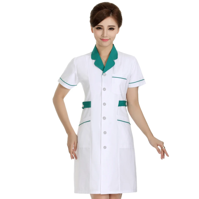 Аптека новинка 2020 белая одежда для салона красоты приталенная медсестры с
