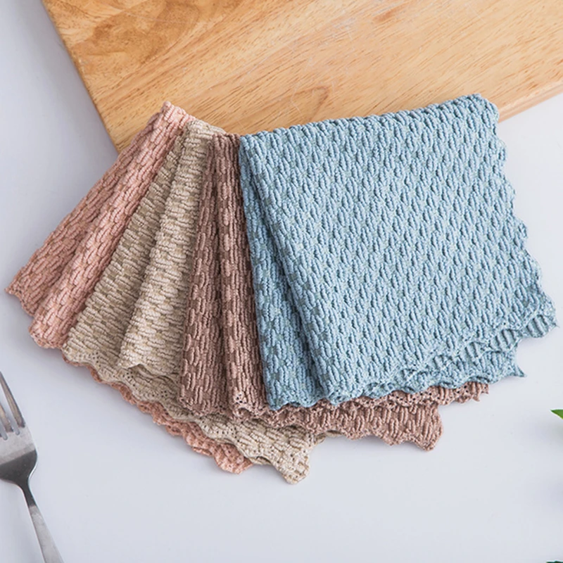 Kitchen Anti-Grease Wiping Rag Dishcloth Super Absorbent Microfiber Cleaning Cloth Washing Dishrag Wiper Kitchen Cleaning Towel
Kitchen Anti-Grease Wiping Rag Dishcloth Super Absorbent Microfiber Cleaning Cloth Washing Dishrag Wiper Kitchen Cleaning Towel