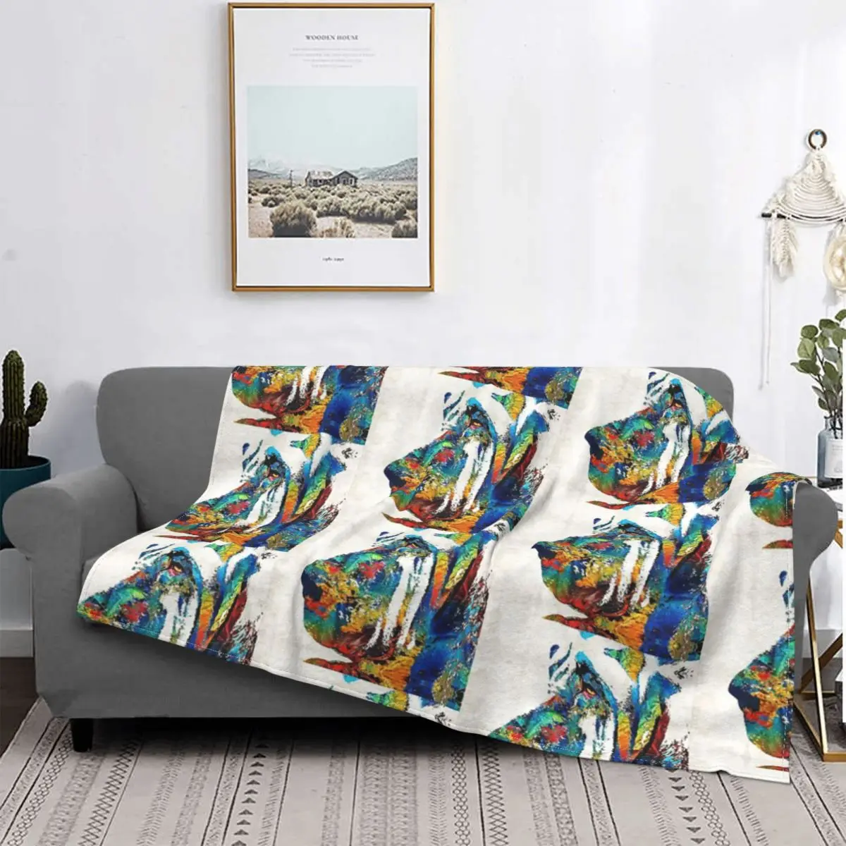 Colorful Bloodhound Dog Art By Blanket Bedspread Bed Plaid Bed Linen Anime Plush Hooded Blanket Islam Prayer Rug
Colorful Bloodhound Dog Art By Blanket Bedspread Bed Plaid Bed Linen Anime Plush Hooded Blanket Islam Prayer Rug