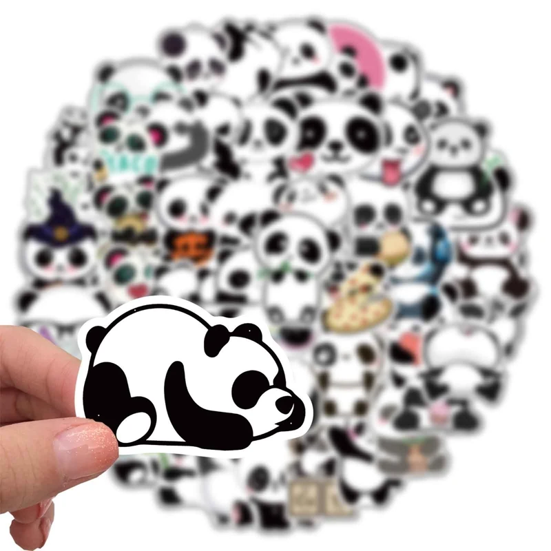 50 pieces of cartoon panda doodle stickers cute DIY decoration accessories
50 pieces of cartoon panda doodle stickers cute DIY decoration accessories