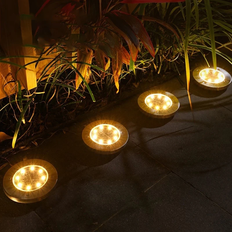 1/4/8/12PC 8/20 leds Christmas Decoration for Home Garden Pathway Lawn Outdoor Waterproof LED Solar Lights Navidad Ground Light
1/4/8/12PC 8/20 leds Christmas Decoration for Home Garden Pathway Lawn Outdoor Waterproof LED Solar Lights Navidad Ground Light