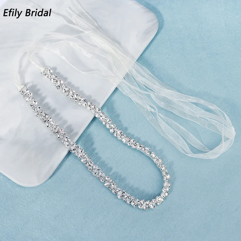 Efily Bridal Handmade Rhinestone Belts for Women Accessories Party Crystal Wedding Dress Belt Strass Bride Sash Bridesmaid Gift
Efily Bridal Handmade Rhinestone Belts for Women Accessories Party Crystal Wedding Dress Belt Strass Bride Sash Bridesmaid Gift