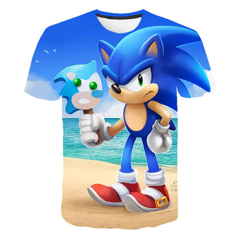 2021 new 3D Casual Boys clothes Sonic t shirt printed Kids clothesThe four seasons T shirt Fashion street cartoon T-shirt
2021 new 3D Casual Boys clothes Sonic t shirt printed Kids clothesThe four seasons T shirt Fashion street cartoon T-shirt