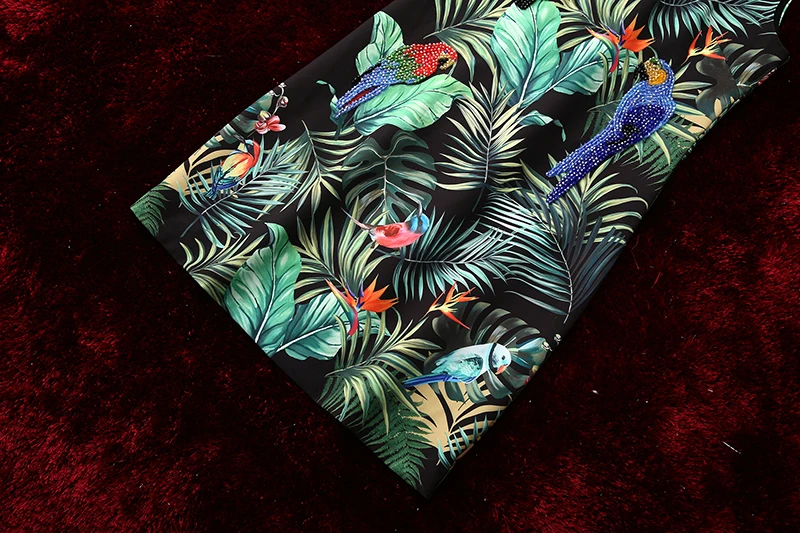 MIUXIMAO Luxurious 2020 Summer dress Party dress Parrot leaf Diamonds Slim Elegant Colourful Casual Dress Women Vestidos
MIUXIMAO Luxurious 2020 Summer dress Party dress Parrot leaf Diamonds Slim Elegant Colourful Casual Dress Women Vestidos