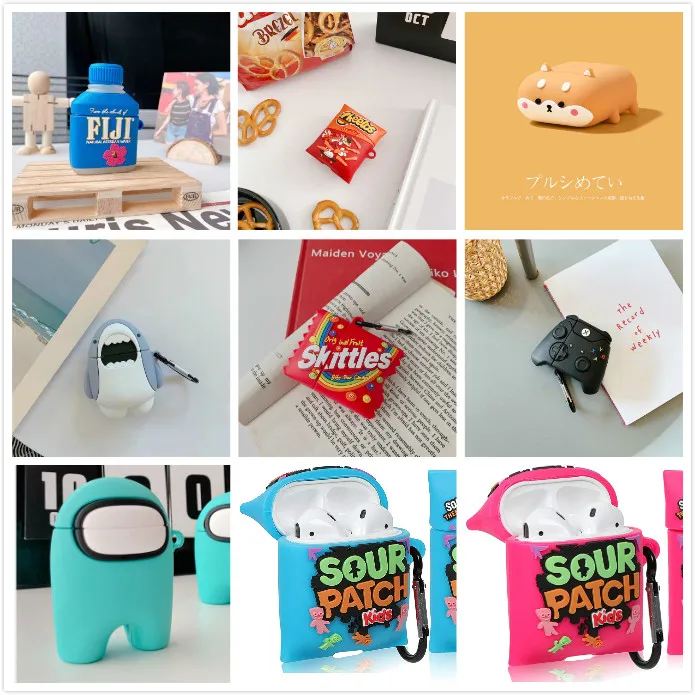 3D Cartoon Rainbow Candy Cat Dragon silicone Case For Apple Airpods pro cover For Air pods 1 2 Case Wireless charging soft Cover
3D Cartoon Rainbow Candy Cat Dragon silicone Case For Apple Airpods pro cover For Air pods 1 2 Case Wireless charging soft Cover