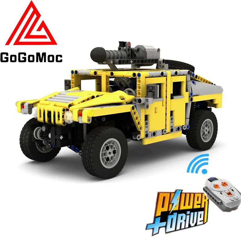 High-Tech Hummer H1 Jeep Super Sports Car Blocks RC Off-Road Vehicle City SUV Model Bricks Educational Toys For Children Gifts
High-Tech Hummer H1 Jeep Super Sports Car Blocks RC Off-Road Vehicle City SUV Model Bricks Educational Toys For Children Gifts