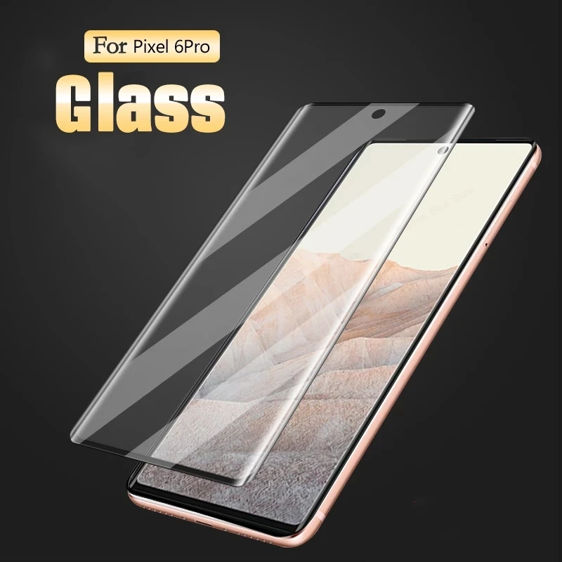 For Google Pixel 6 Pro Full Curved Tempered Glass Screen Protector for Google Pixel6 Pixel 6 Pro 6Pro Protective Glass
For Google Pixel 6 Pro Full Curved Tempered Glass Screen Protector for Google Pixel6 Pixel 6 Pro 6Pro Protective Glass