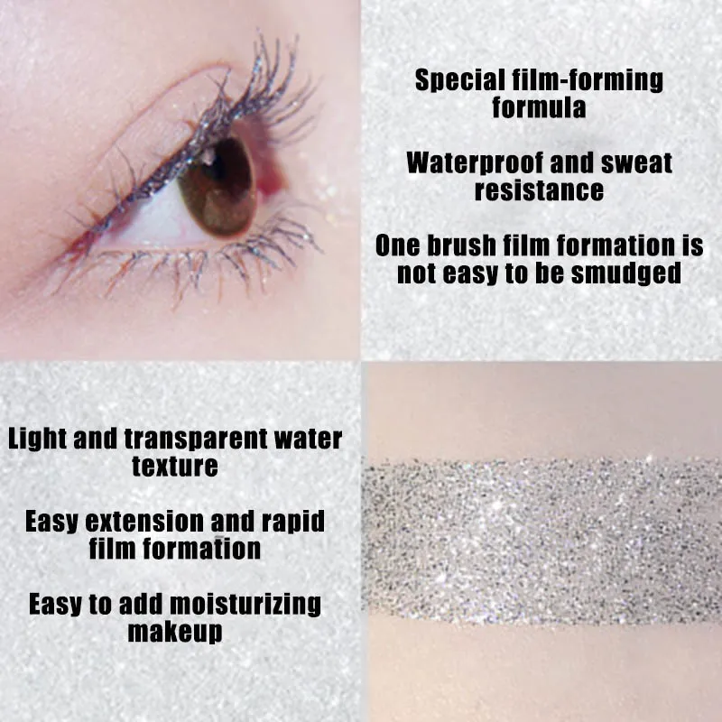 Shiny Rhinestone Mascara Curling Lengthening Waterproof No Smudging Voluminous Lashes Volume Building CIN6 899
Shiny Rhinestone Mascara Curling Lengthening Waterproof No Smudging Voluminous Lashes Volume Building CIN6 899