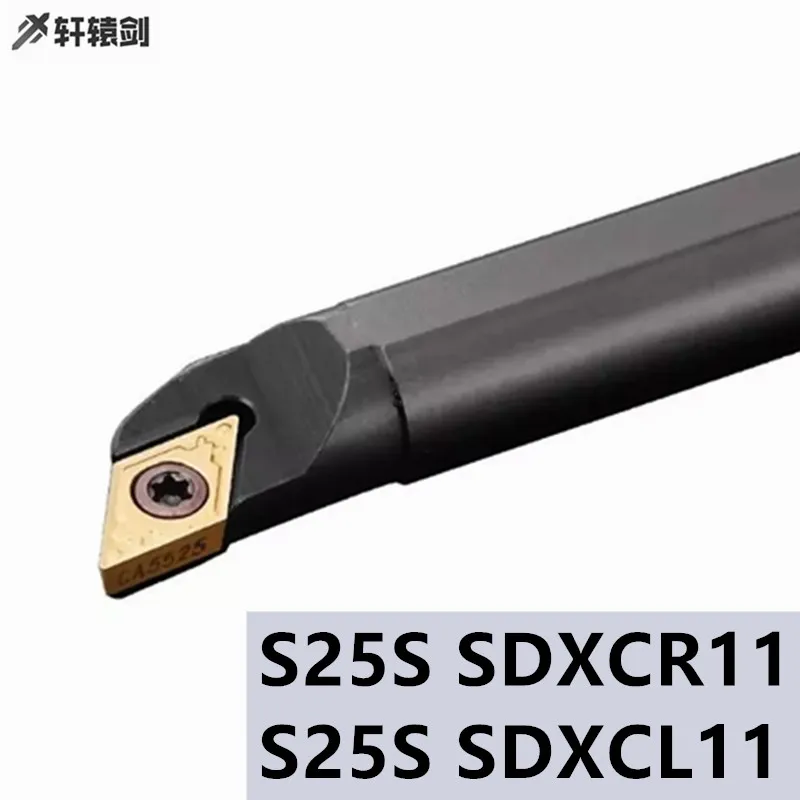 1PC S25S SDXCR11 SDXCL11 Internal Turning Tool Holder For Carbide Inserts CNC DCMT11T3 DCMT
1PC S25S SDXCR11 SDXCL11 Internal Turning Tool Holder For Carbide Inserts CNC DCMT11T3 DCMT