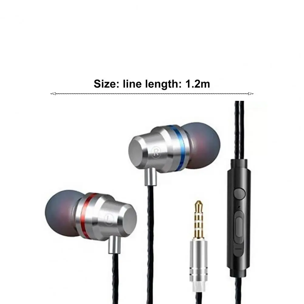 YE1 Wired Earbuds Ergonomic Wire Control In-ear 3.5mm Portable Heavy Bass Earphones for Sports
YE1 Wired Earbuds Ergonomic Wire Control In-ear 3.5mm Portable Heavy Bass Earphones for Sports