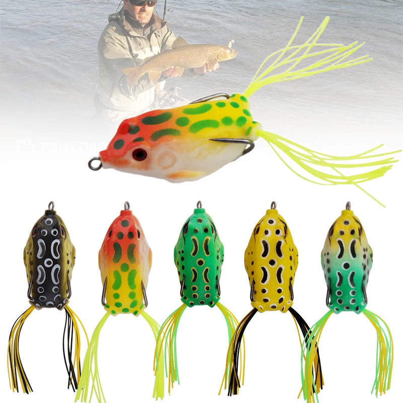 Рыболовные приманки в виде лягушки, приманки с сильными крючками, искусственные приманки для пресной и соленой воды ED889
Рыболовные приманки в виде лягушки, приманки с сильными крючками, искусственные приманки для пресной и соленой воды ED889