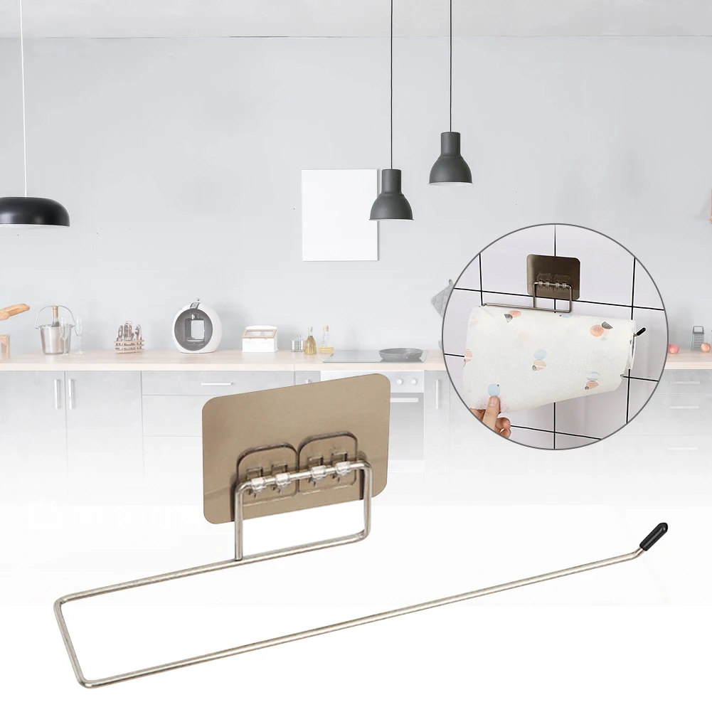 Tissue Storage Rack Stainless Steel Paper Roll Holder Wall Mounted Towel Hanger for Kitchen Bathroom Toilet Paper Holders
Tissue Storage Rack Stainless Steel Paper Roll Holder Wall Mounted Towel Hanger for Kitchen Bathroom Toilet Paper Holders