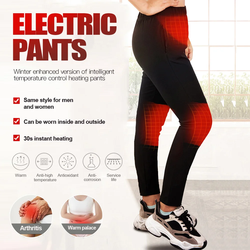 Electric Heated Warm Pants Men Women Outdoor Heating Pants Winter Warm Pants Outdoor Skiing Cycling Warm Pants Camping Hiking
Electric Heated Warm Pants Men Women Outdoor Heating Pants Winter Warm Pants Outdoor Skiing Cycling Warm Pants Camping Hiking