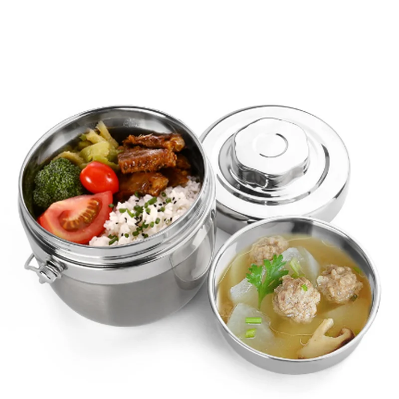 Insulation Lunch Box Travel Hiking Office School Portable Stainless Steel Food Container Double Layer Vacuum Bento Box ZM812
Insulation Lunch Box Travel Hiking Office School Portable Stainless Steel Food Container Double Layer Vacuum Bento Box ZM812