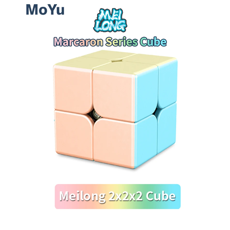Newest 2020 Moyu CUBING CLASSROOM Meilong Marcaron series 2x2x2 Magic Cube meilong 2 Magico Cubo Puzzle Toys for Childre
Newest 2020 Moyu CUBING CLASSROOM Meilong Marcaron series 2x2x2 Magic Cube meilong 2 Magico Cubo Puzzle Toys for Childre