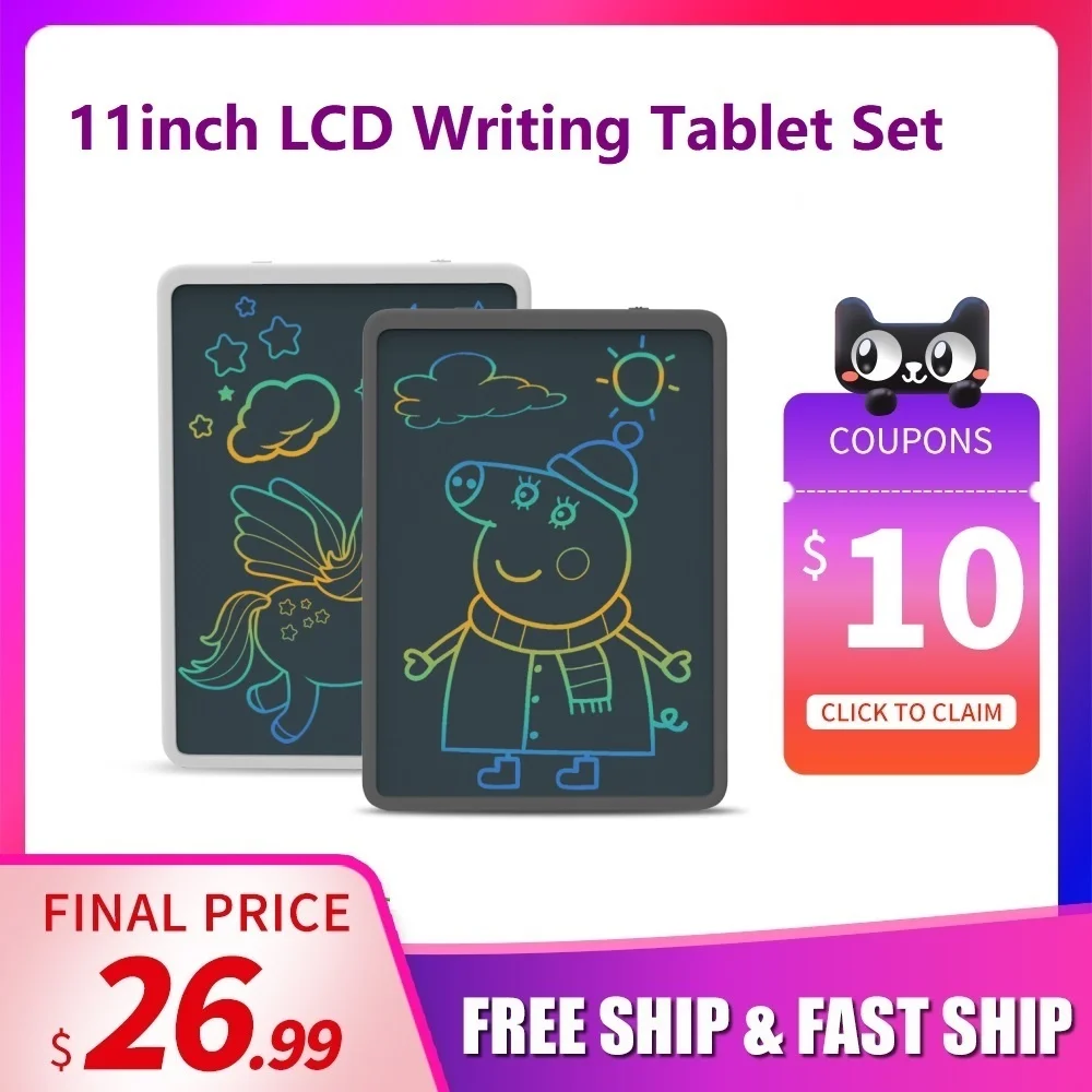 Enotepad 11 Inch Business Writing Tablets Color Screen Digital Graphic pad reuse for business board lcd writing pad
Enotepad 11 Inch Business Writing Tablets Color Screen Digital Graphic pad reuse for business board lcd writing pad