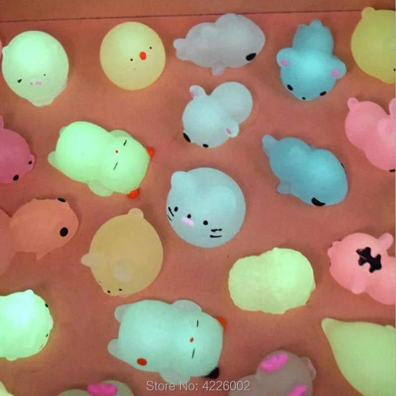 5pcs/pack Mochi Squishy Squeeze Cat Cute Antistress Squish Set Soft Mini Animal Squichy glow in the dark kids Toys for Children
5pcs/pack Mochi Squishy Squeeze Cat Cute Antistress Squish Set Soft Mini Animal Squichy glow in the dark kids Toys for Children