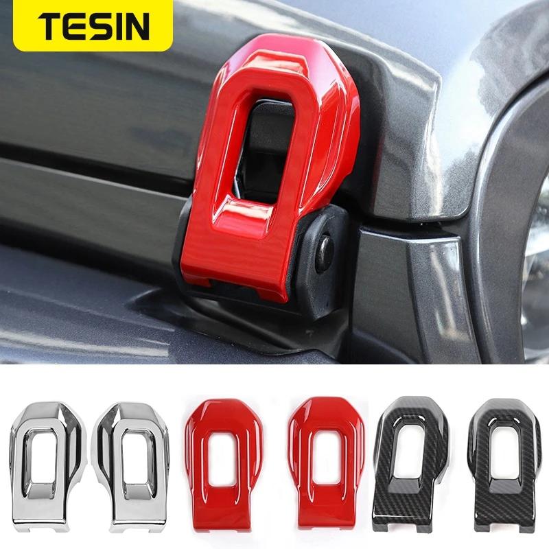 Наклейки TESIN для автомобиля, для Jeep Gladiator JT 2018, декоративная защелка для капота, аксессуары для Jeep Wrangler JL 2018
Наклейки TESIN для автомобиля, для Jeep Gladiator JT 2018, декоративная защелка для капота, аксессуары для Jeep Wrangler JL 2018