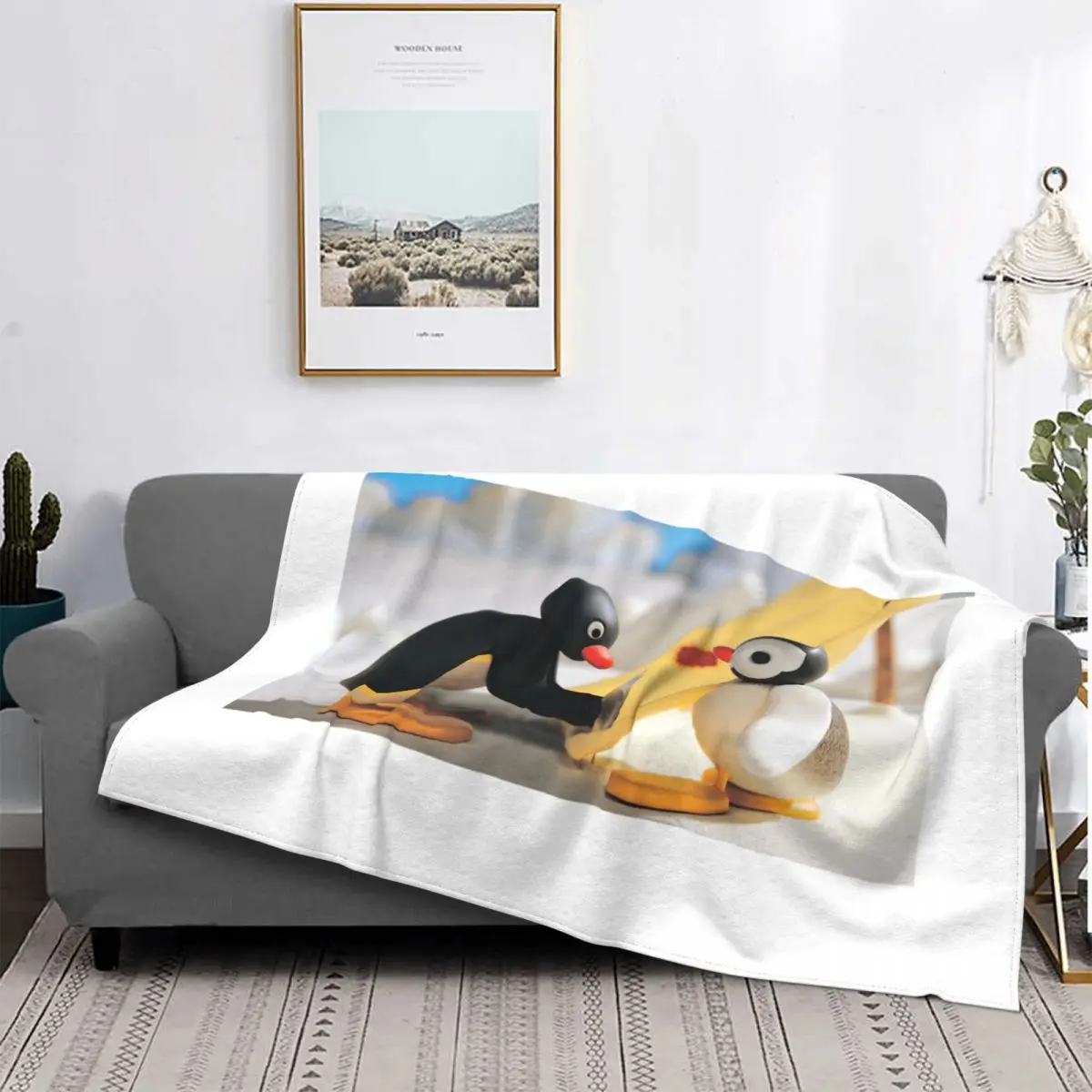 Pingu Blankets Fleece Decoration Ultra-Soft Throw Blankets for Bedding Bedroom Plush Thin Quilt
Pingu Blankets Fleece Decoration Ultra-Soft Throw Blankets for Bedding Bedroom Plush Thin Quilt