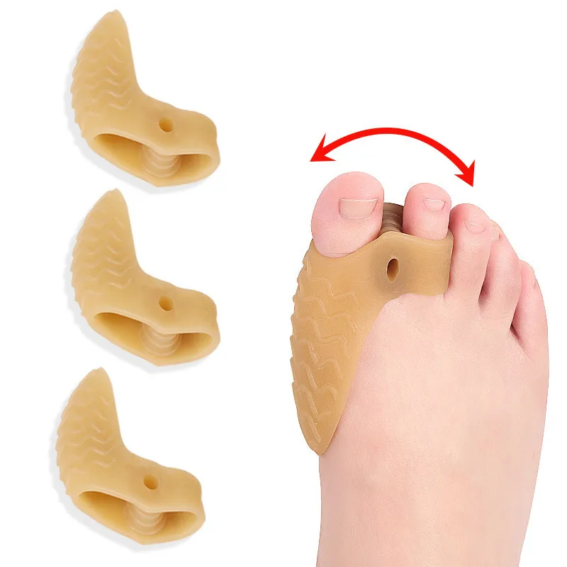 4pcs=2pair Negative Ion Double Hole Toe Separator Overlapping Corrugated Finger Straightener Hallux Valgus Spacer Pedicure
4pcs=2pair Negative Ion Double Hole Toe Separator Overlapping Corrugated Finger Straightener Hallux Valgus Spacer Pedicure