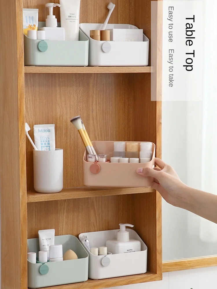 Vanity Mirror Cabinet Cosmetic Storage Box Dressing Table Multifunctional Desktop Narrow Compartment Skin Care Lipstick Rack
Vanity Mirror Cabinet Cosmetic Storage Box Dressing Table Multifunctional Desktop Narrow Compartment Skin Care Lipstick Rack