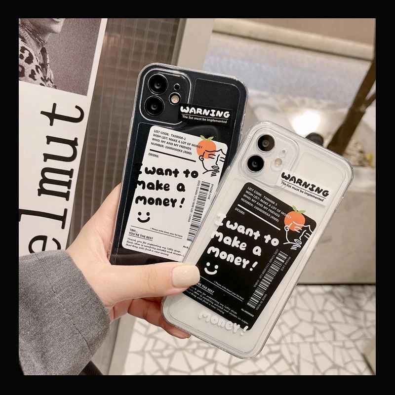 Fashion Tides Phone Case For iPhone 13 12 11 Pro X XR XS MAX 7 8 6 Plus Simple label letter Silicone Cover Coque
Fashion Tides Phone Case For iPhone 13 12 11 Pro X XR XS MAX 7 8 6 Plus Simple label letter Silicone Cover Coque