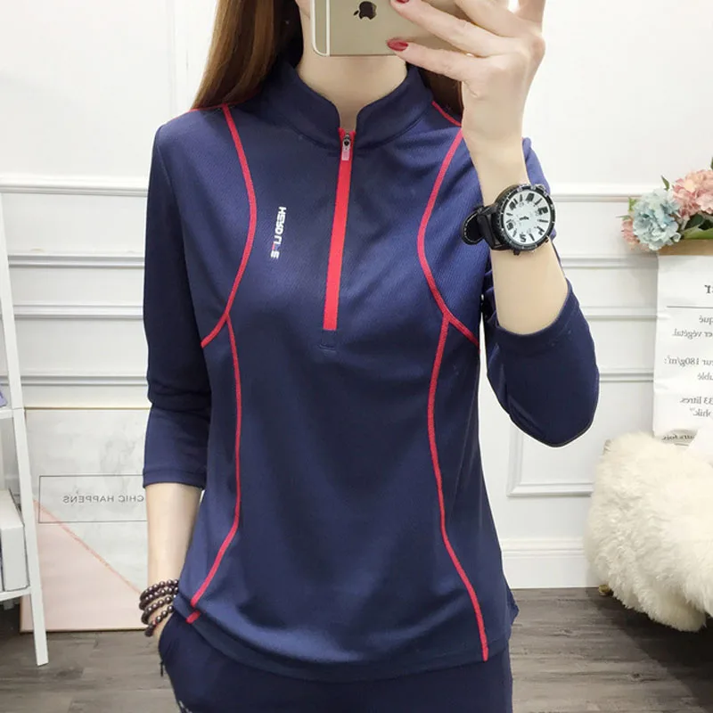 Thin quick-drying clothes women's stand-up collar long-sleeved outdoor sports breathable sunscreen quick-drying clothes
Thin quick-drying clothes women's stand-up collar long-sleeved outdoor sports breathable sunscreen quick-drying clothes