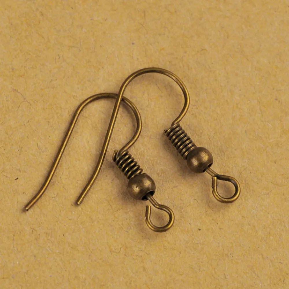 1000pcs Antique Bronze Earring Components Earring Hooks Ear Hook Clasps Earring Wires Findings For DIY Jewelry Making 
1000pcs Antique Bronze Earring Components Earring Hooks Ear Hook Clasps Earring Wires Findings For DIY Jewelry Making