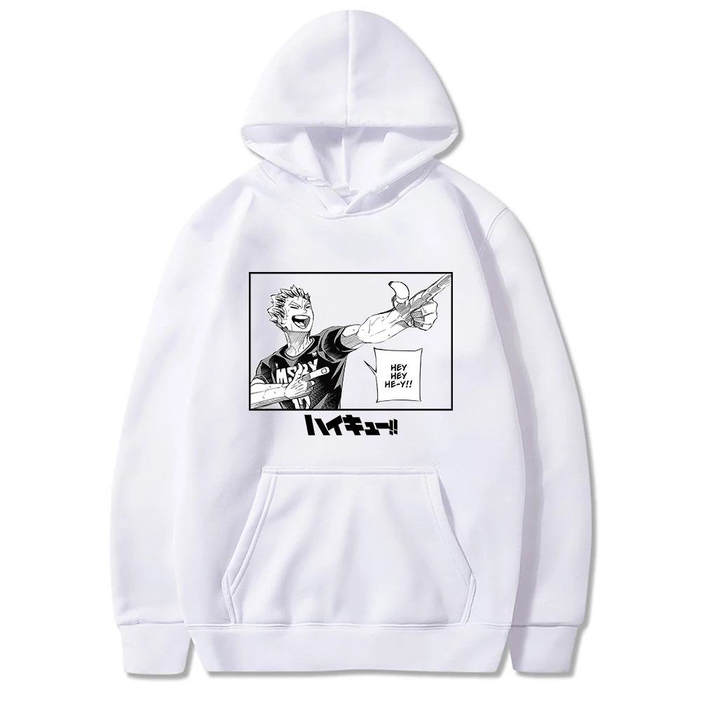 Janpanese Anime Haikyuu Hoodie Men Women Bokuto Hey Hey Hey Hinata Long Sleeve Pullover Print Hooded Tops Casual Coat Autumn
Janpanese Anime Haikyuu Hoodie Men Women Bokuto Hey Hey Hey Hinata Long Sleeve Pullover Print Hooded Tops Casual Coat Autumn