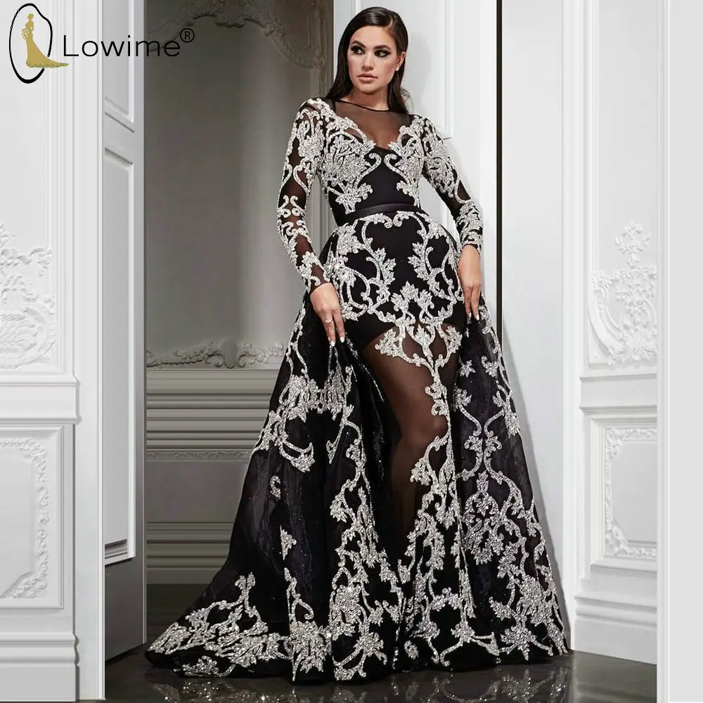 Арабское черное прозрачное вечернее платье с длинным рукавом со съемным шлейфом, сексуальное мусульманское вечернее платье русалки
Арабское черное прозрачное вечернее платье с длинным рукавом со съемным шлейфом, сексуальное мусульманское вечернее платье русалки