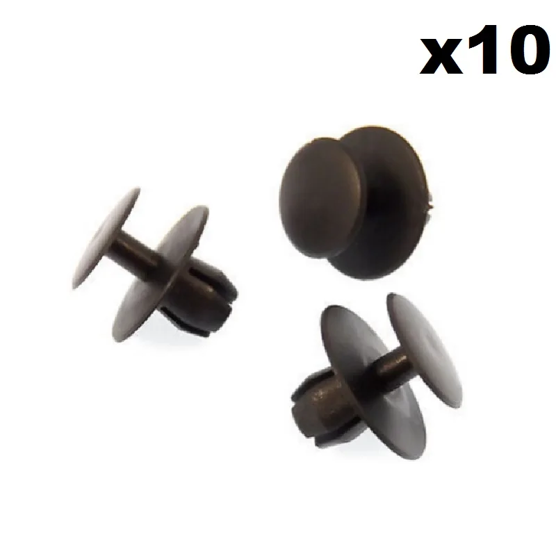 10x For Mercedes-Benz 8mm Plastic Rivet Trim Clip for Bonnet / Hood Insulation Pad
10x For Mercedes-Benz 8mm Plastic Rivet Trim Clip for Bonnet / Hood Insulation Pad
