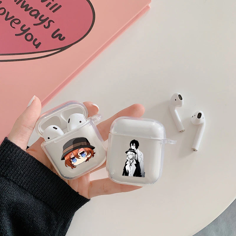 Japan anime bungou stray dogs Dazai Osamu Soft silicone TPU Case For AirPods 1 2 3 Pro Wireless Bluetooth Earphone Box Cover
Japan anime bungou stray dogs Dazai Osamu Soft silicone TPU Case For AirPods 1 2 3 Pro Wireless Bluetooth Earphone Box Cover