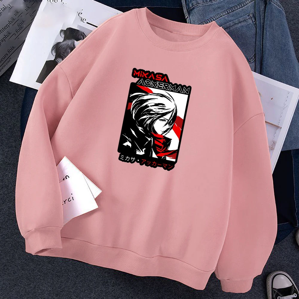 Japan Anime Mikasa·Ackerman Clothes Hip Hop Attack On Titan Hoodies Men Casual Comfy Sweatshirts Loose Simple Soft Mens Pullover
Japan Anime Mikasa·Ackerman Clothes Hip Hop Attack On Titan Hoodies Men Casual Comfy Sweatshirts Loose Simple Soft Mens Pullover