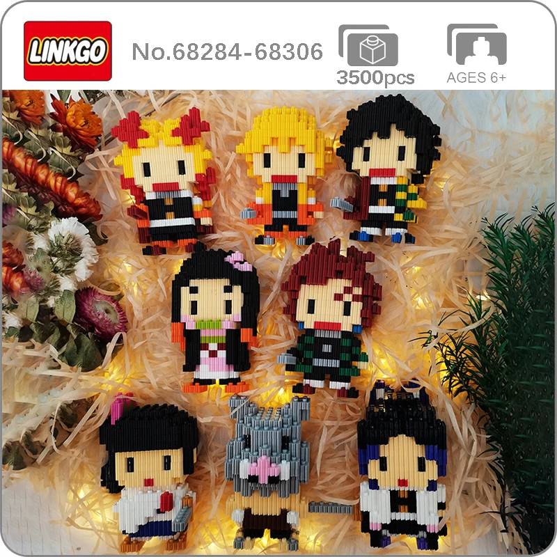 LINKGO аниме рассекающий демонов 14 шт. Himejima Kyoumei воин ниндзя Монстр Мини Волшебные блоки кирпичи игрушки для детей без коробки
LINKGO аниме рассекающий демонов 14 шт. Himejima Kyoumei воин ниндзя Монстр Мини Волшебные блоки кирпичи игрушки для детей без коробки