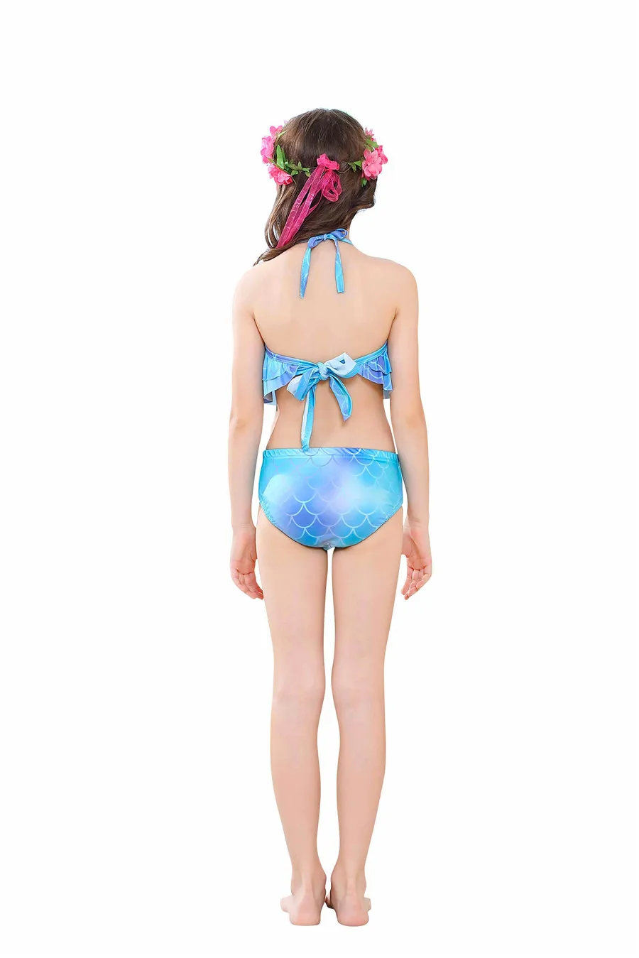 Cosplay Costume Girls Mermaid Tails Swimming Dresses Beach Clothes Little Children Swimsuit for Kids Swimmable Costumes | Тематическая