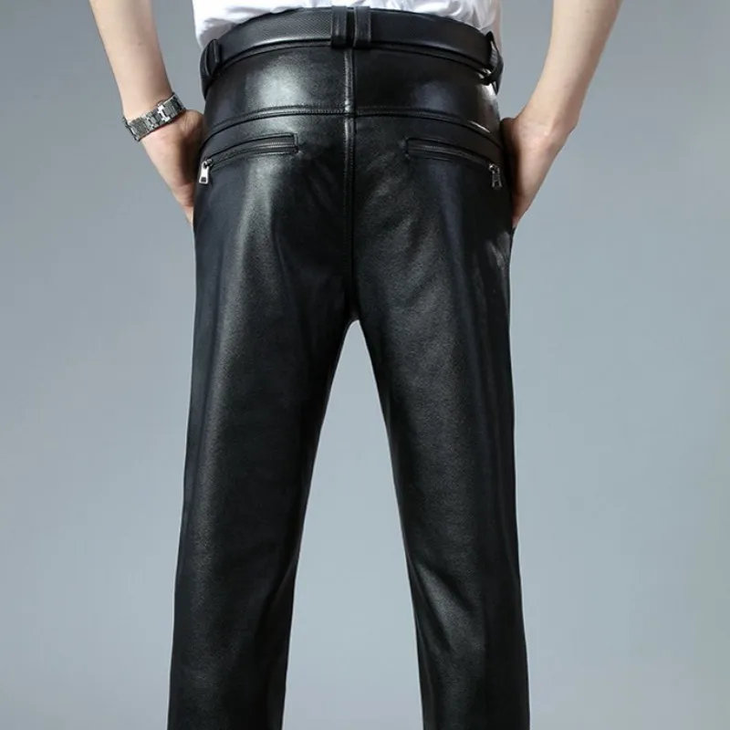 Brand 100% Real Leather Motorcycle Pants Men Street Casual Zip Slim Fit Sheepskin Trousers Winter Business Casual Pencil Pants
Brand 100% Real Leather Motorcycle Pants Men Street Casual Zip Slim Fit Sheepskin Trousers Winter Business Casual Pencil Pants