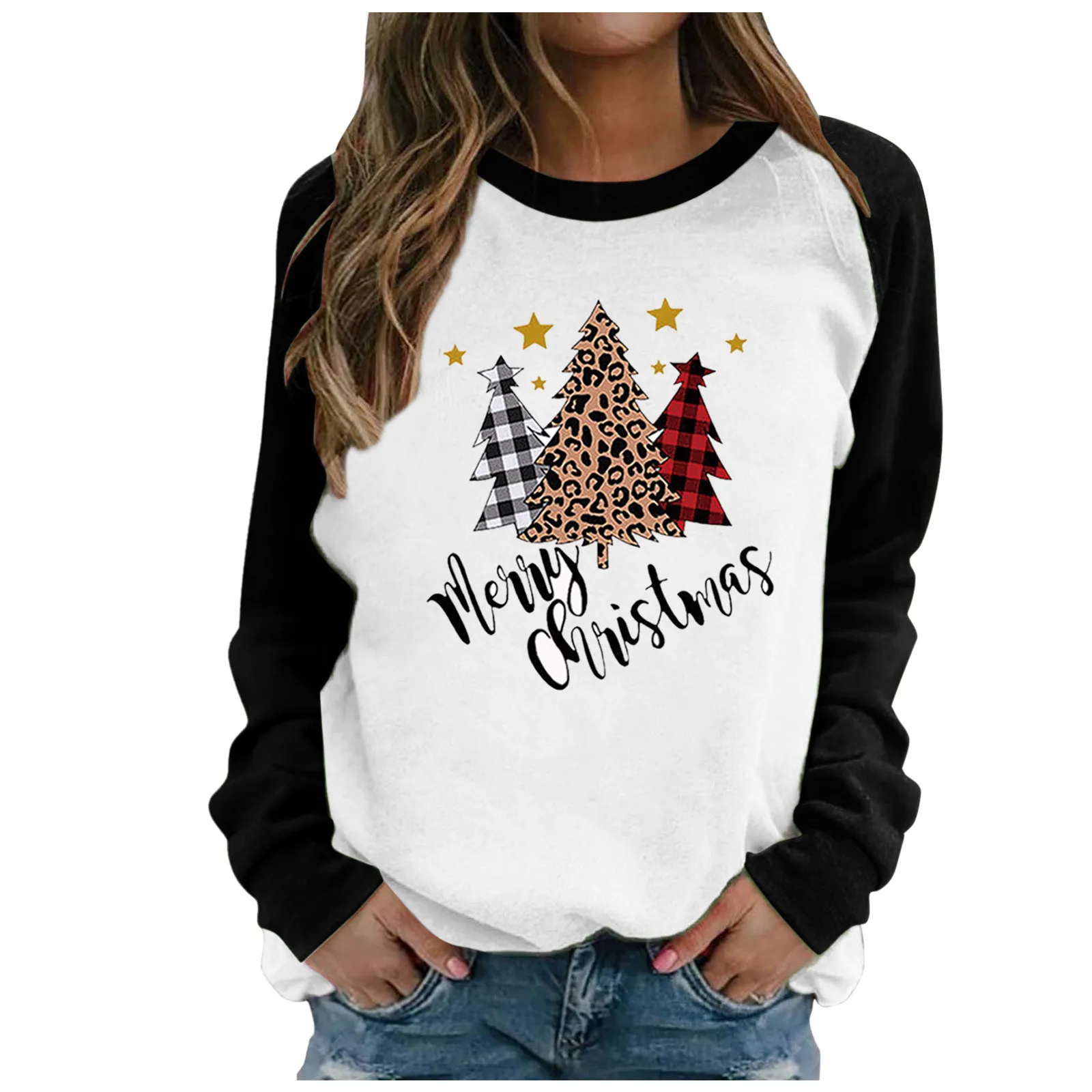 2021 merry chirstmas Sweatshirts Streetwear fashion 2021 Women's Chirstmas Print Long-sleeved Sweatshirt Casual Blouse Pullover
2021 merry chirstmas Sweatshirts Streetwear fashion 2021 Women's Chirstmas Print Long-sleeved Sweatshirt Casual Blouse Pullover