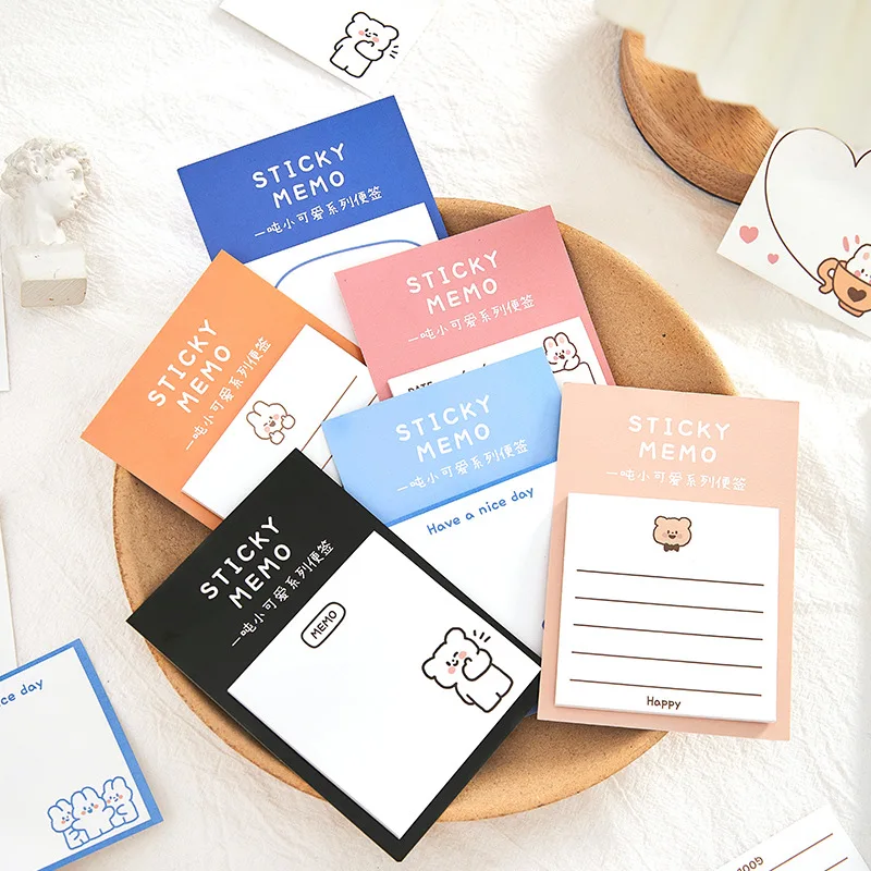 30Pcs Cute Bear Rabbit Memo Pad Grid Message Notes Decorative To Do List Time Sticky Schedule Planner Stationery Office Supplies
30Pcs Cute Bear Rabbit Memo Pad Grid Message Notes Decorative To Do List Time Sticky Schedule Planner Stationery Office Supplies