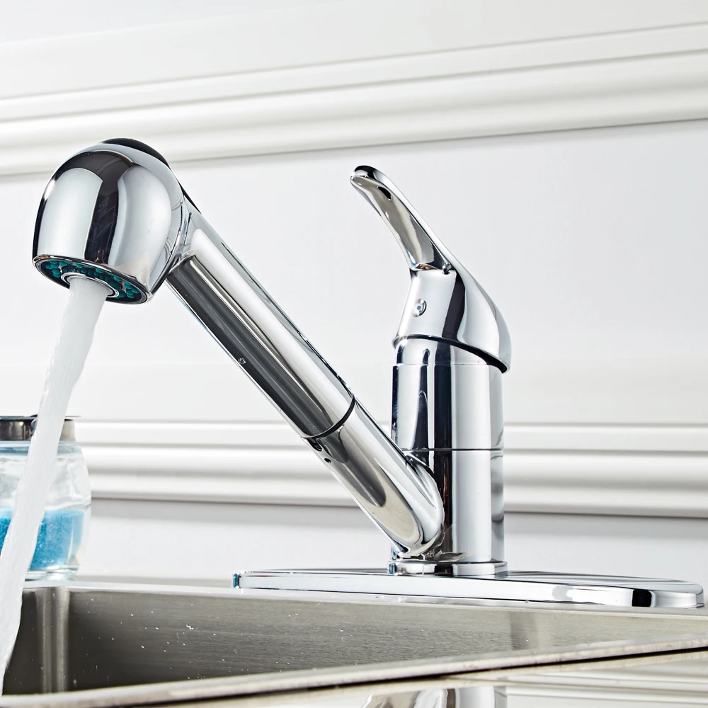 Rozin Brushed Nickel Mixer Faucet Single Hole Pull Out Spout Kitchen Sink Mixer Tap Stream Sprayer Head Chrome J99Store
Rozin Brushed Nickel Mixer Faucet Single Hole Pull Out Spout Kitchen Sink Mixer Tap Stream Sprayer Head Chrome J99Store