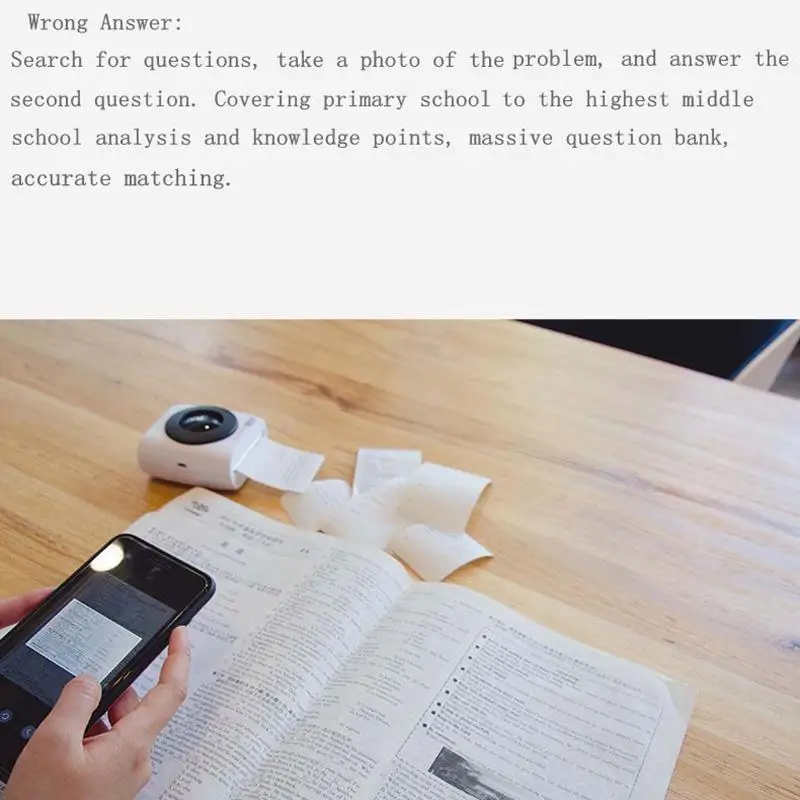AMYGOJJ P2 Pocket Portable Bluetooth Printer Phone Photo Wireless Connection HD Thermal Printer
AMYGOJJ P2 Pocket Portable Bluetooth Printer Phone Photo Wireless Connection HD Thermal Printer