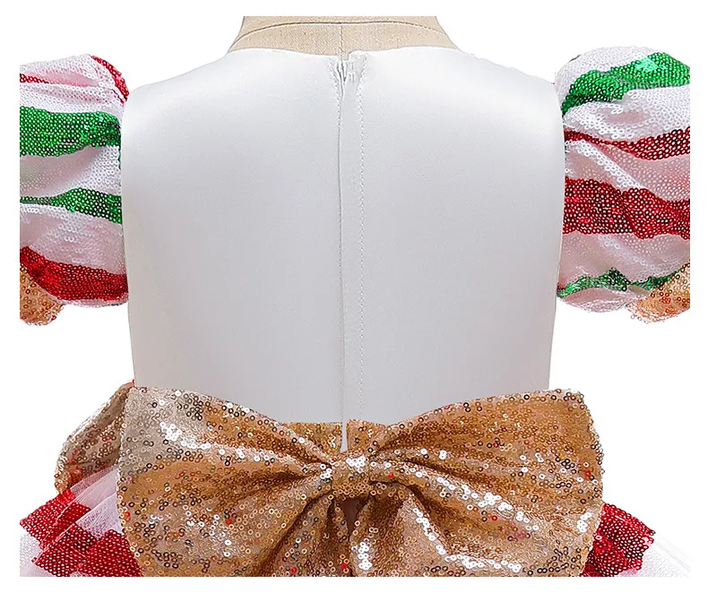 Girls Dress Christmas Clothes Winter Sequin Kids Dresses For Girls Bow Hallowmas Party Princess Dress vestidos Children Clothing
Girls Dress Christmas Clothes Winter Sequin Kids Dresses For Girls Bow Hallowmas Party Princess Dress vestidos Children Clothing