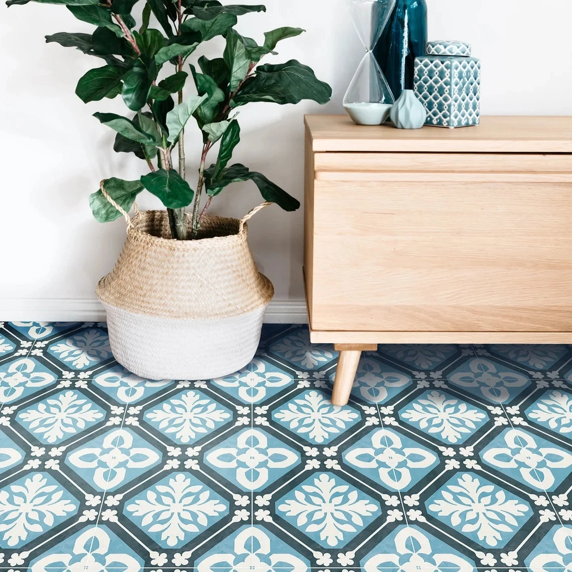 Vintage Floor Tile Sticker Panel, Kitchen Adhesive Peel and Stick Vinyl Floor Tile Sticker Floor decals Carreaux de Ciment
Vintage Floor Tile Sticker Panel, Kitchen Adhesive Peel and Stick Vinyl Floor Tile Sticker Floor decals Carreaux de Ciment