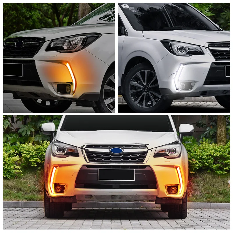 For Subaru Forester 2013-2016 2pcs LED Daytime Running Light DRL+Turn Signal Light Turnning Day Lamp Accessories 2014 2015
For Subaru Forester 2013-2016 2pcs LED Daytime Running Light DRL+Turn Signal Light Turnning Day Lamp Accessories 2014 2015
